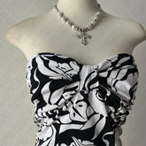 Bxoxo Casual vintage Women's Sleeveless Tank Vest Tops Streetwear Hip-Hop All-match Fashion New Harajuku Slim Y2K Women's Crop Top emo